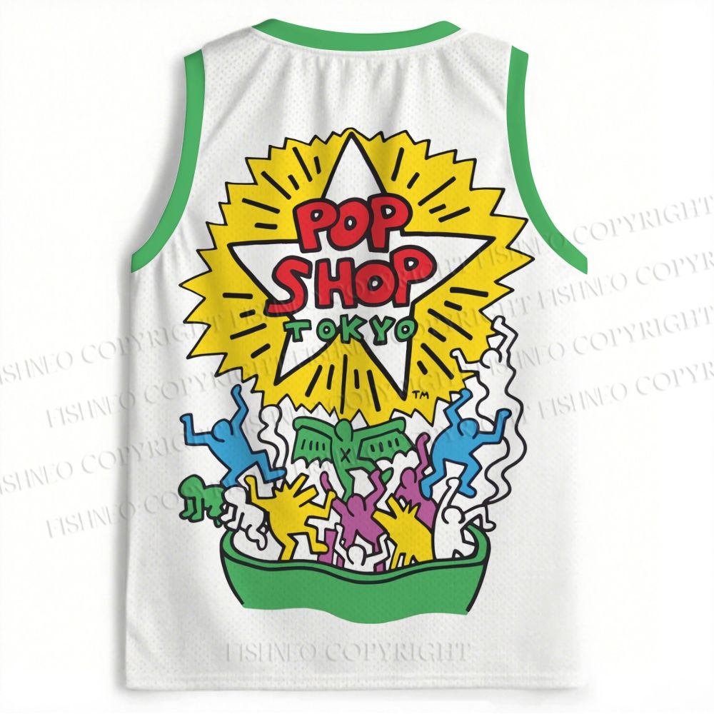 Keith Haring Pop Shop Jersey Tank