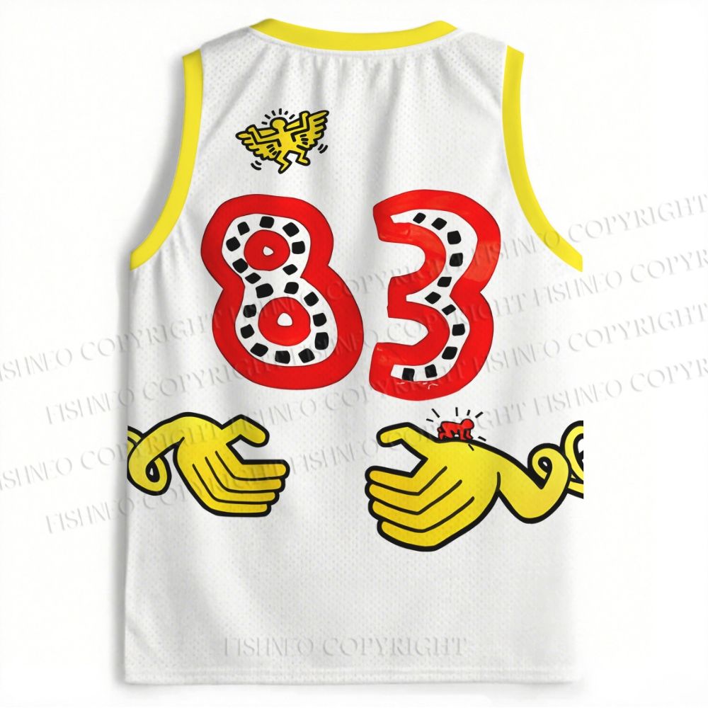 Keith Haring Number 83 Jersey Tank