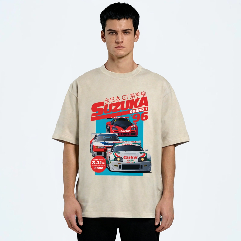 JGTC Suzuka 1996 Washed T-Shirt