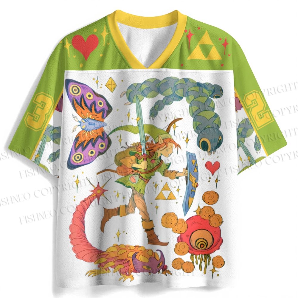 The Legend of Zelda Graffiti Jersey Shirts