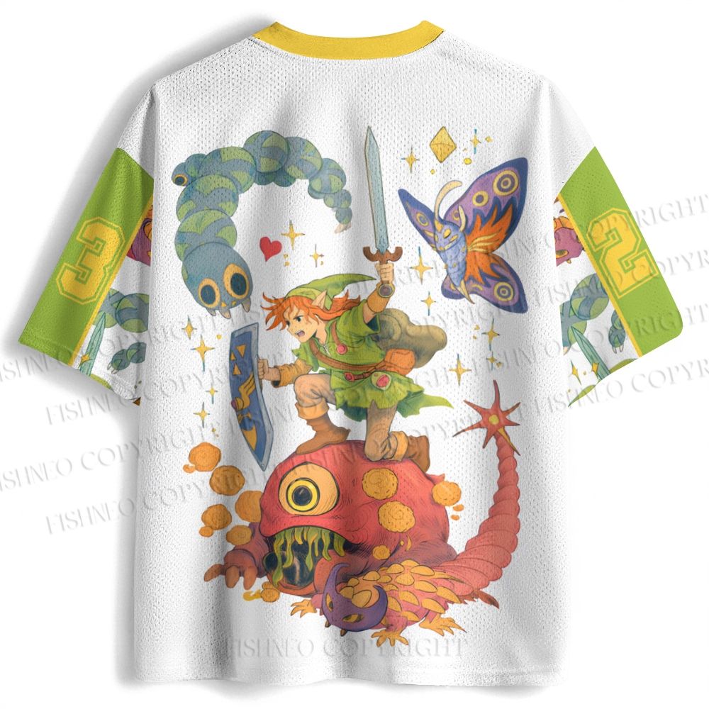 The Legend of Zelda Graffiti Jersey Shirts