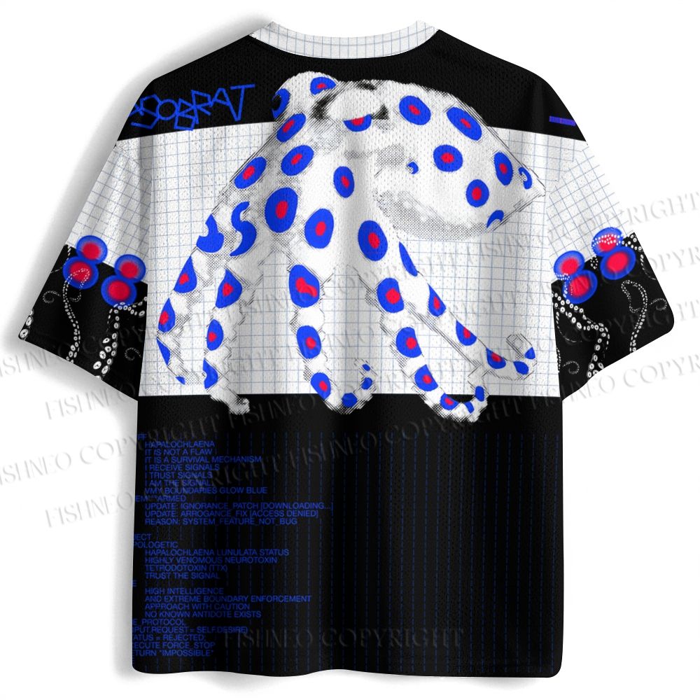 Blue-ringed octopus Jersey Shirts