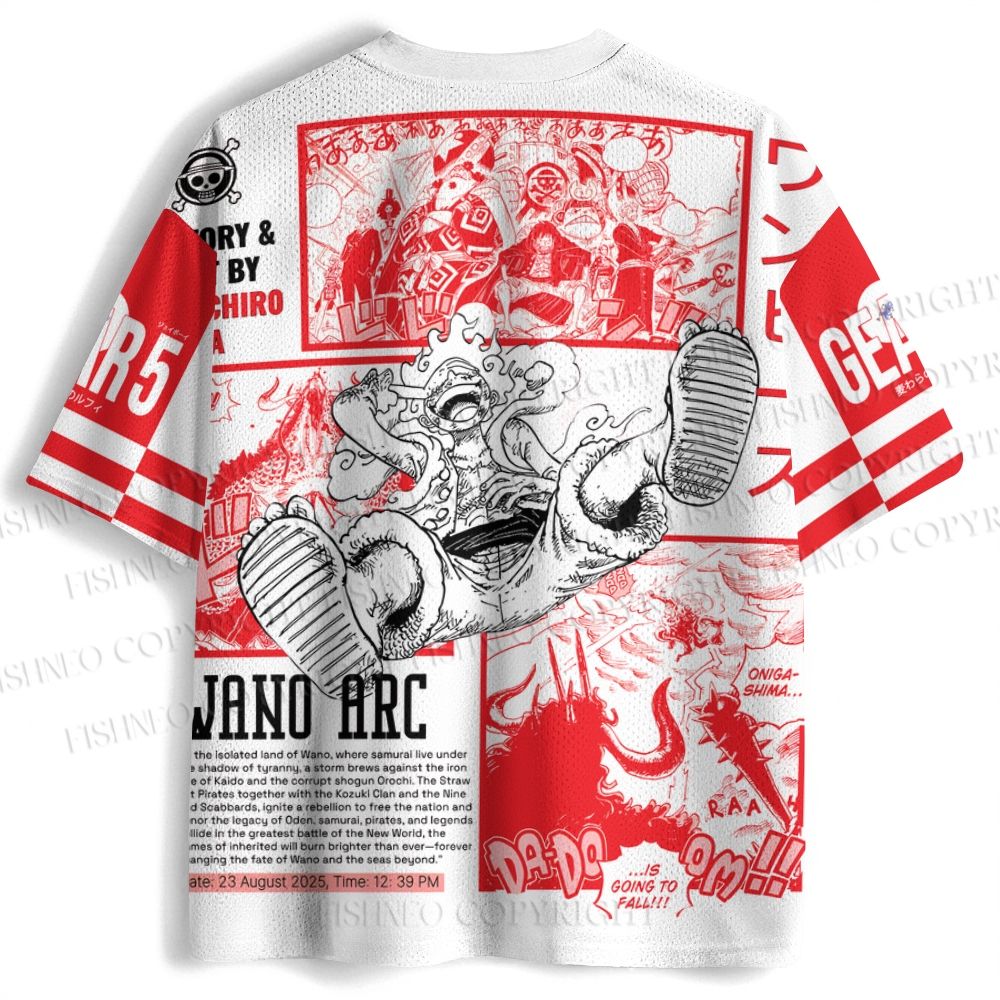 One Piece Luffy Jersey Shirts
