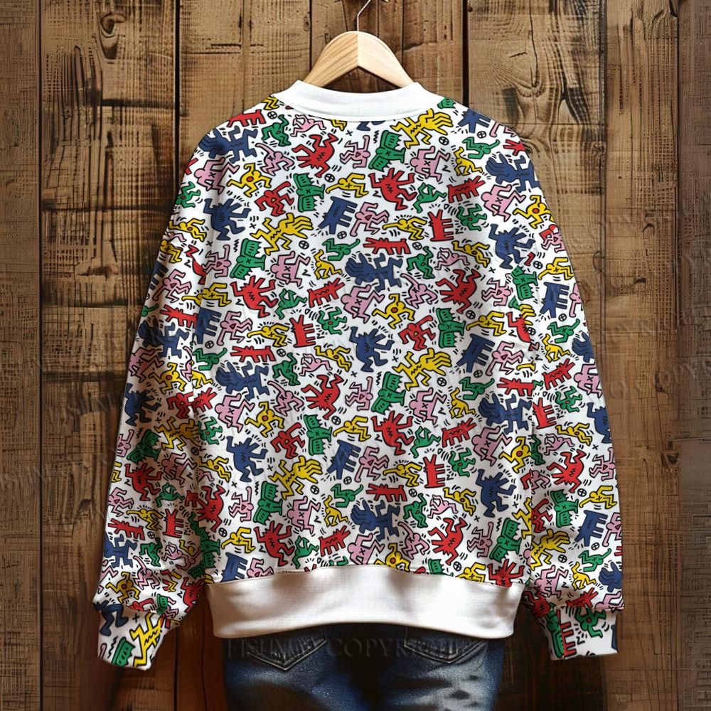 Keith Haring Dancing Figures Sweatshirt