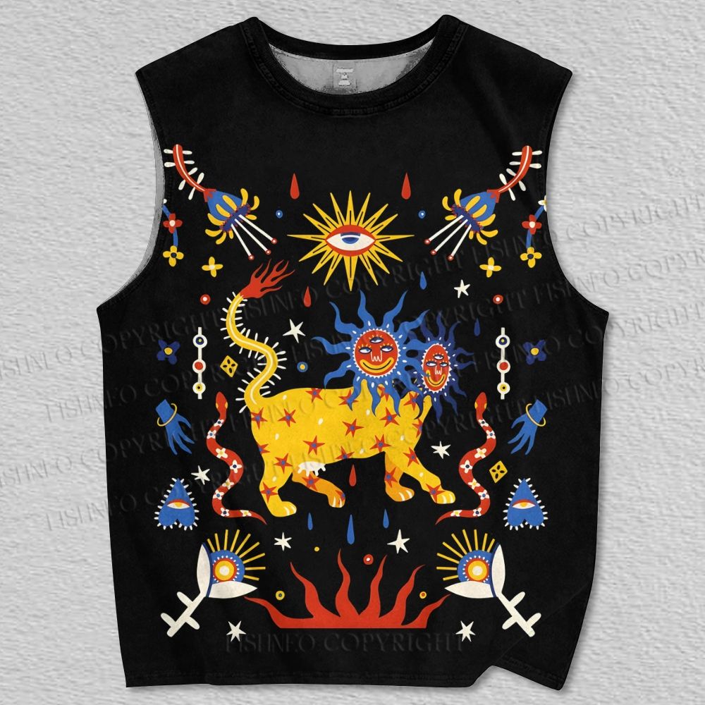 Unisex Alchemy Printed Tank Top