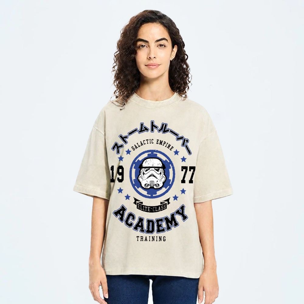 Star Wars Storm Trooper Vintage Wash Japanese Design T-Shirt