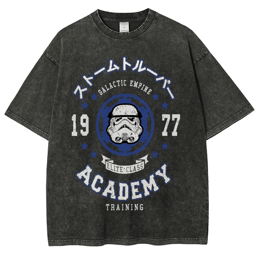 Star Wars Storm Trooper Vintage Wash Japanese Design T-Shirt