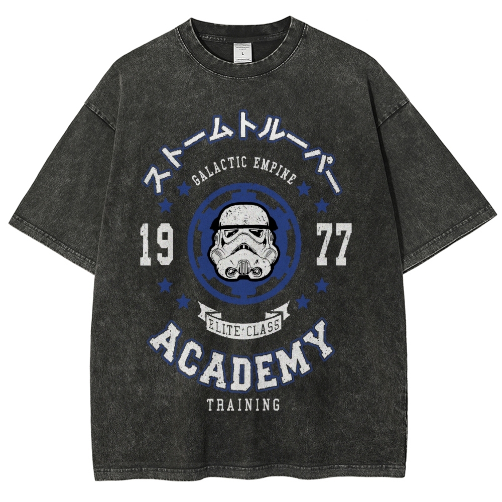 Star Wars Storm Trooper Vintage Wash Japanese Design T-Shirt