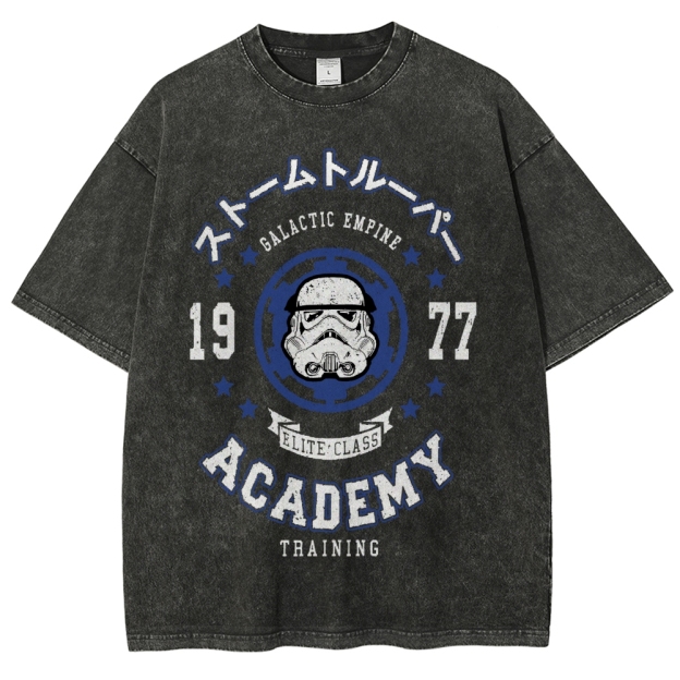 Star Wars Storm Trooper Vintage Wash Japanese Design T-Shirt
