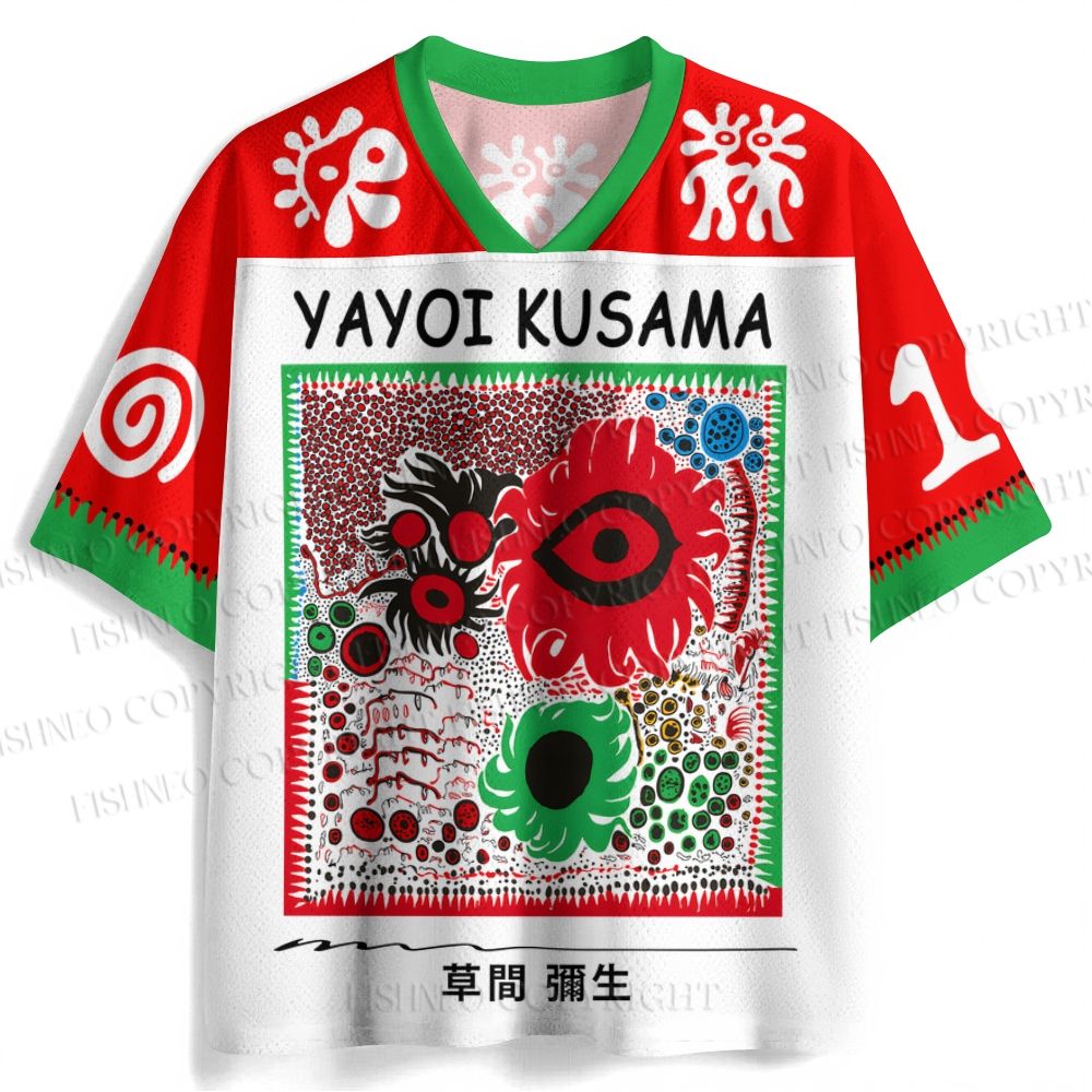 Yayoi Kusama Eyes Jersey Shirts