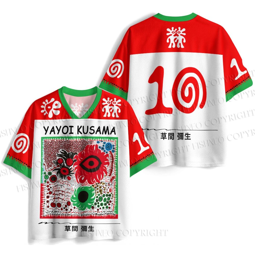 Yayoi Kusama Eyes Jersey Shirts