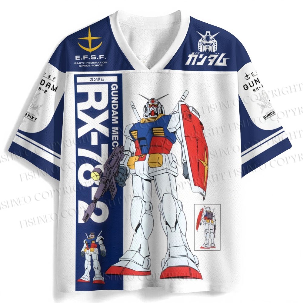 RX-78-2 Gundam Jersey Shirts