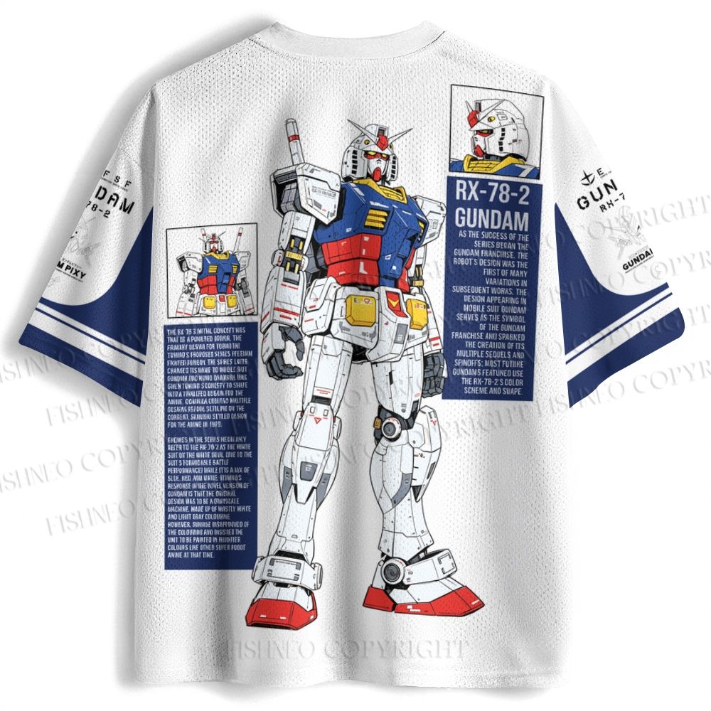 RX-78-2 Gundam Jersey Shirts