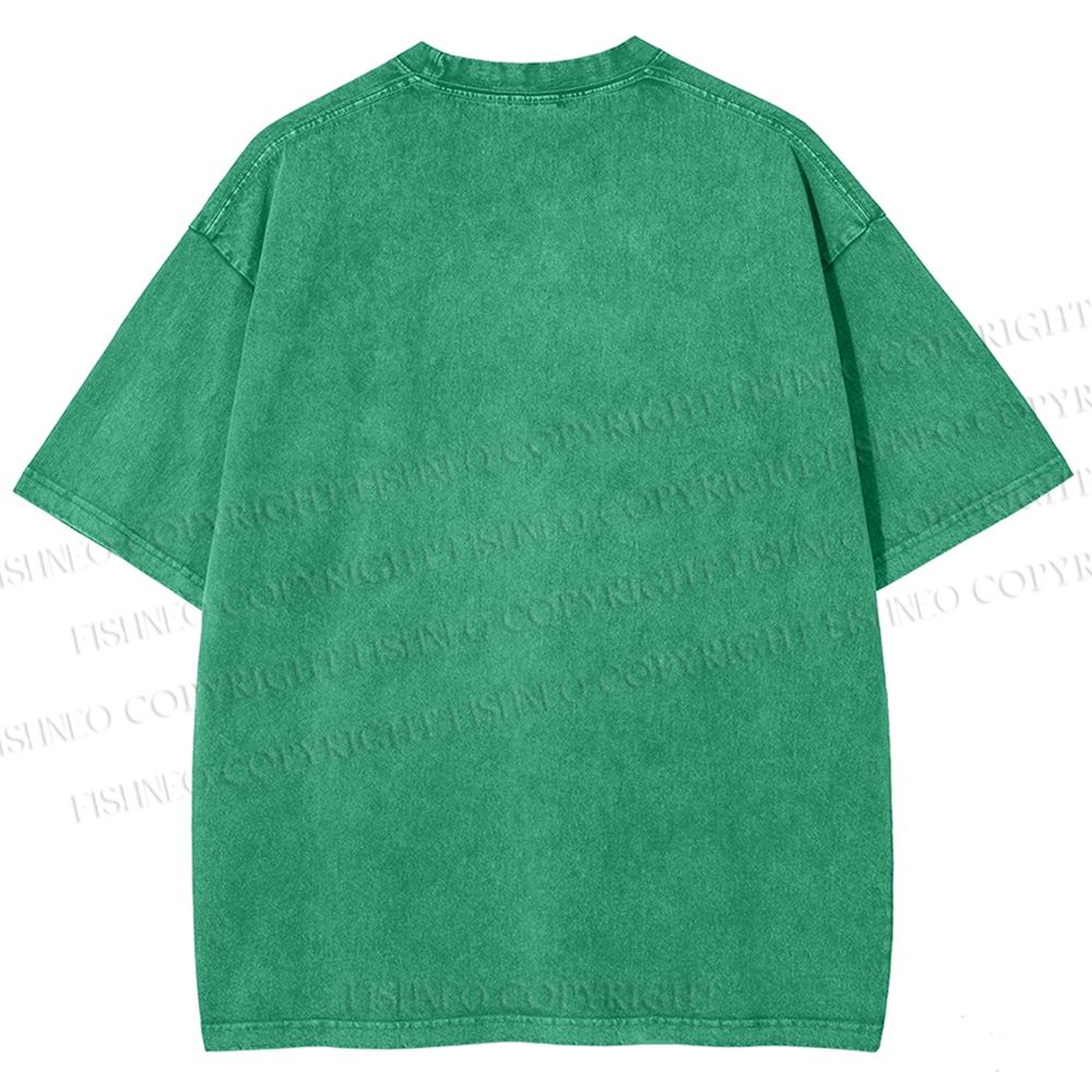Unisex Sapo Da Corte Printed Washed Tee