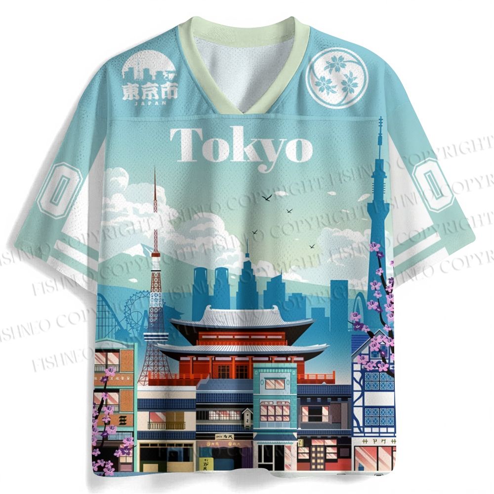 Japan Tokyo View Jersey Shirts
