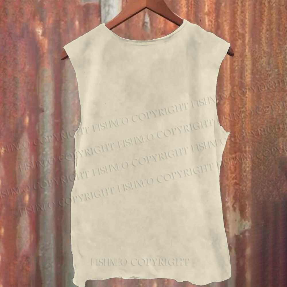Unisex Casual Horse Printed Tank Top