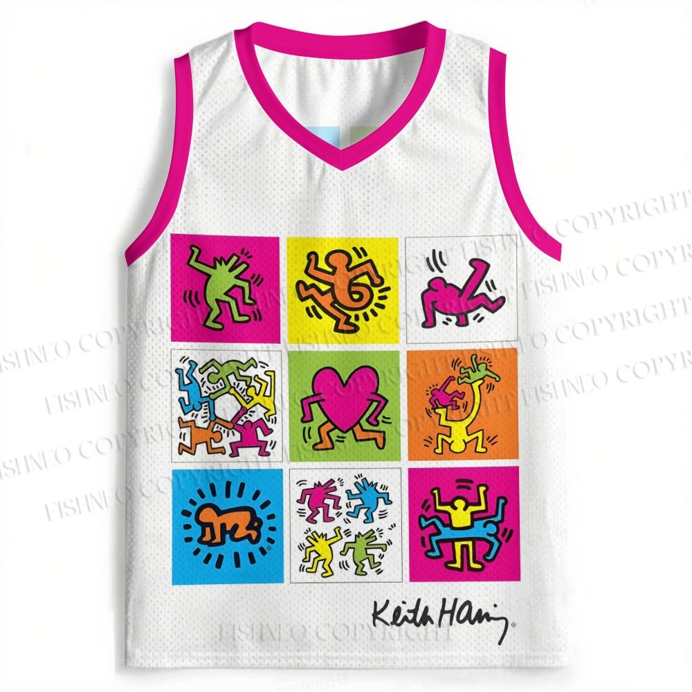 Keith Haring Pop Shop Jersey Tank