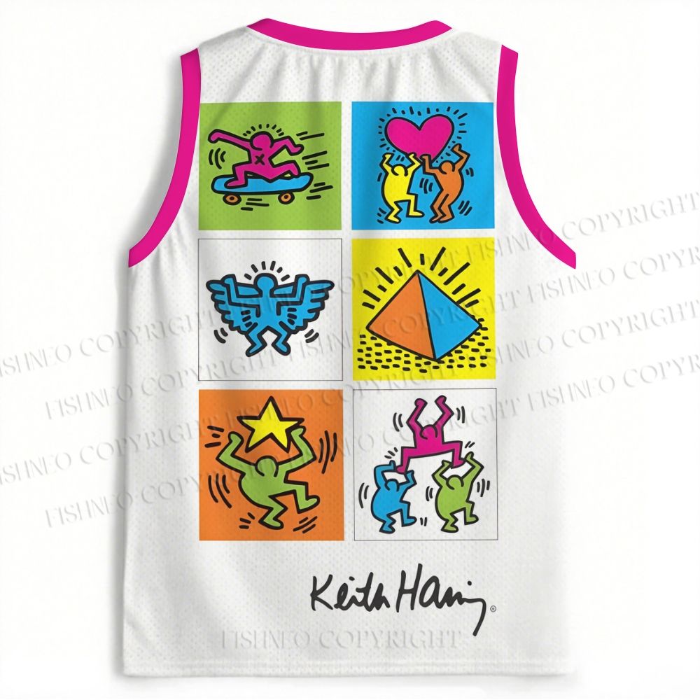 Keith Haring Pop Shop Jersey Tank