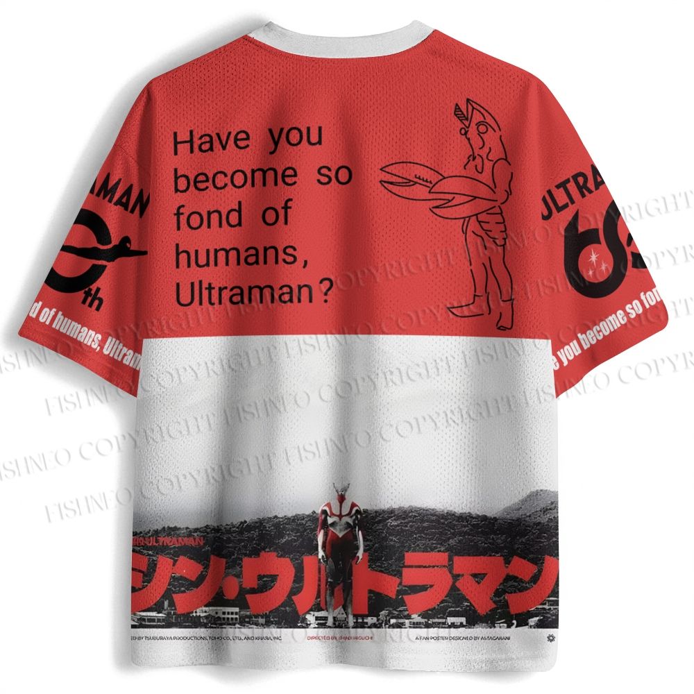 New Ultraman Printed Jersey Shirts