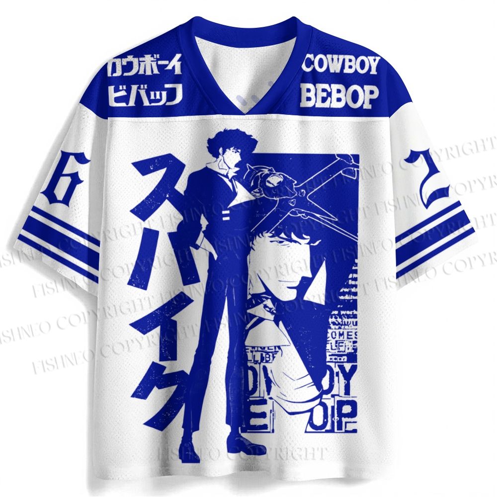 Japanese Cowboy Bebop Jersey Shirts