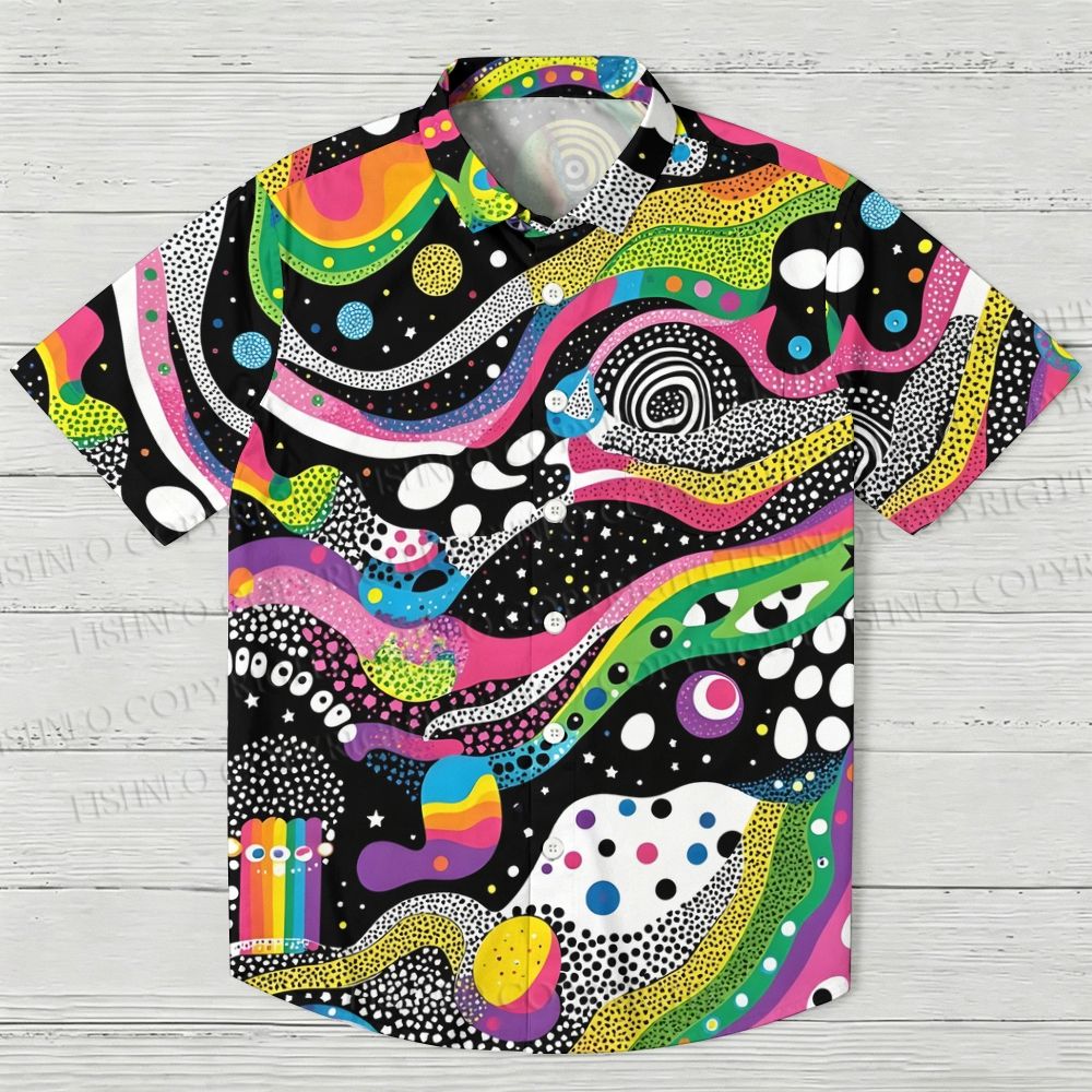 Polka Dot Universe Hawaiian Shirt