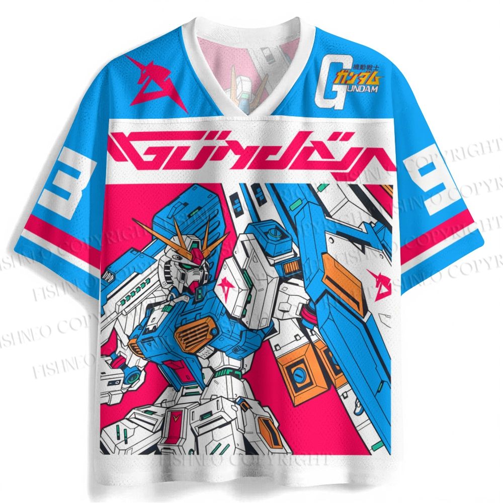 Gundam RX-93 V Jersey Shirts