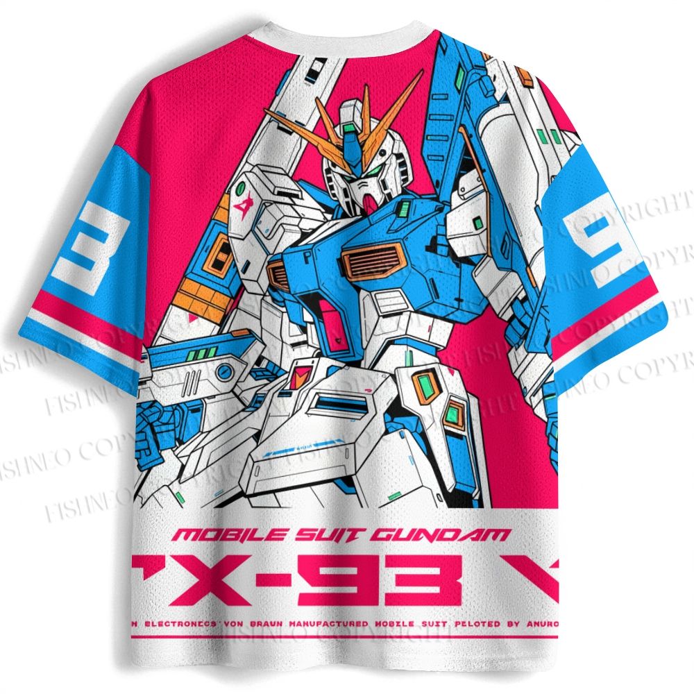 Gundam RX-93 V Jersey Shirts