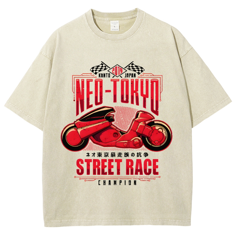 Neo Tokyo Vintage Washed T-shirt