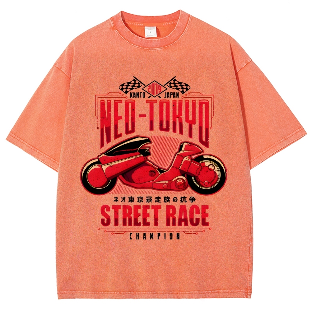 Neo Tokyo Vintage Washed T-shirt