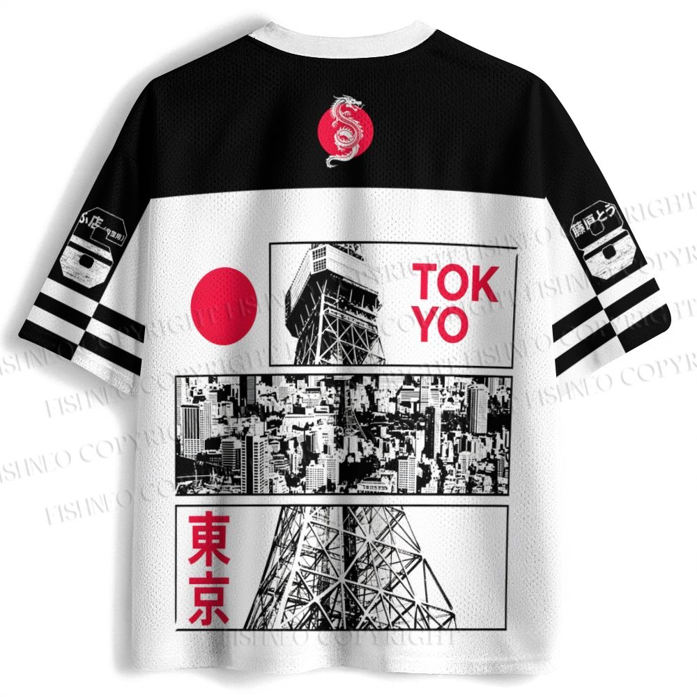 Japan Tokyo Poster Jersey Shirts
