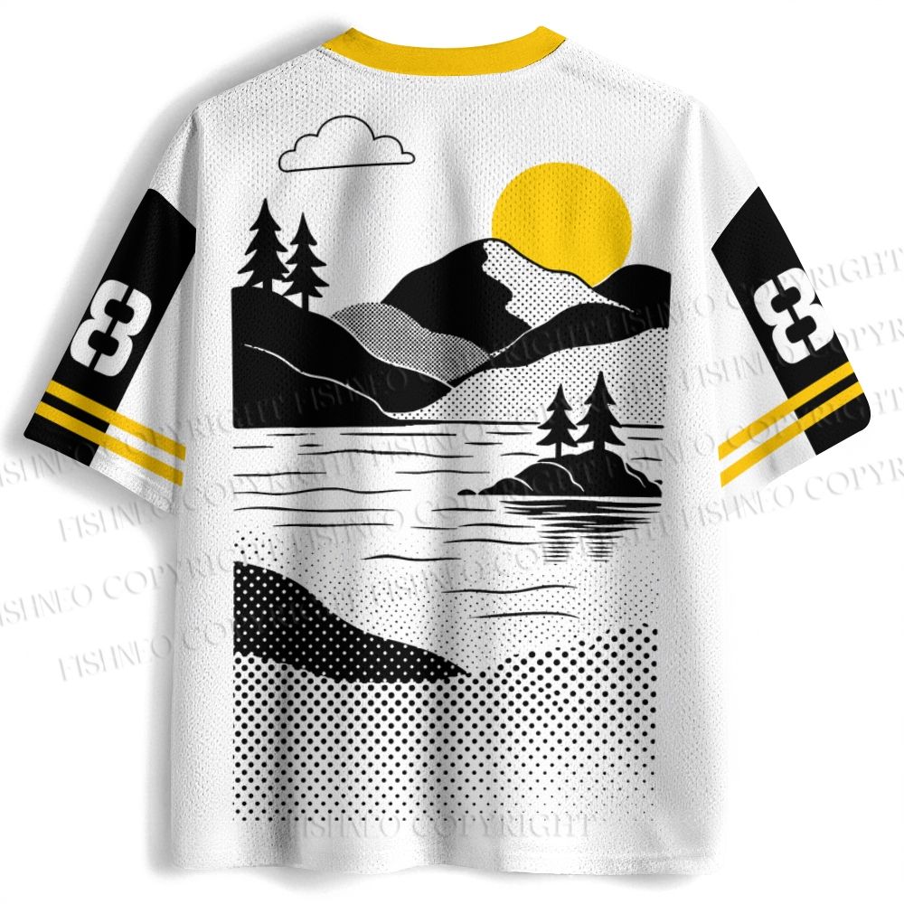 Bauhaus Wave And Sunset Jersey Shirts