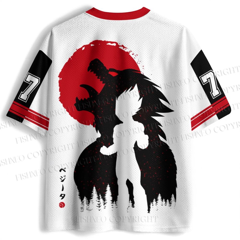 Dragon Ball Super Saiyan Goku Jersey Shirts