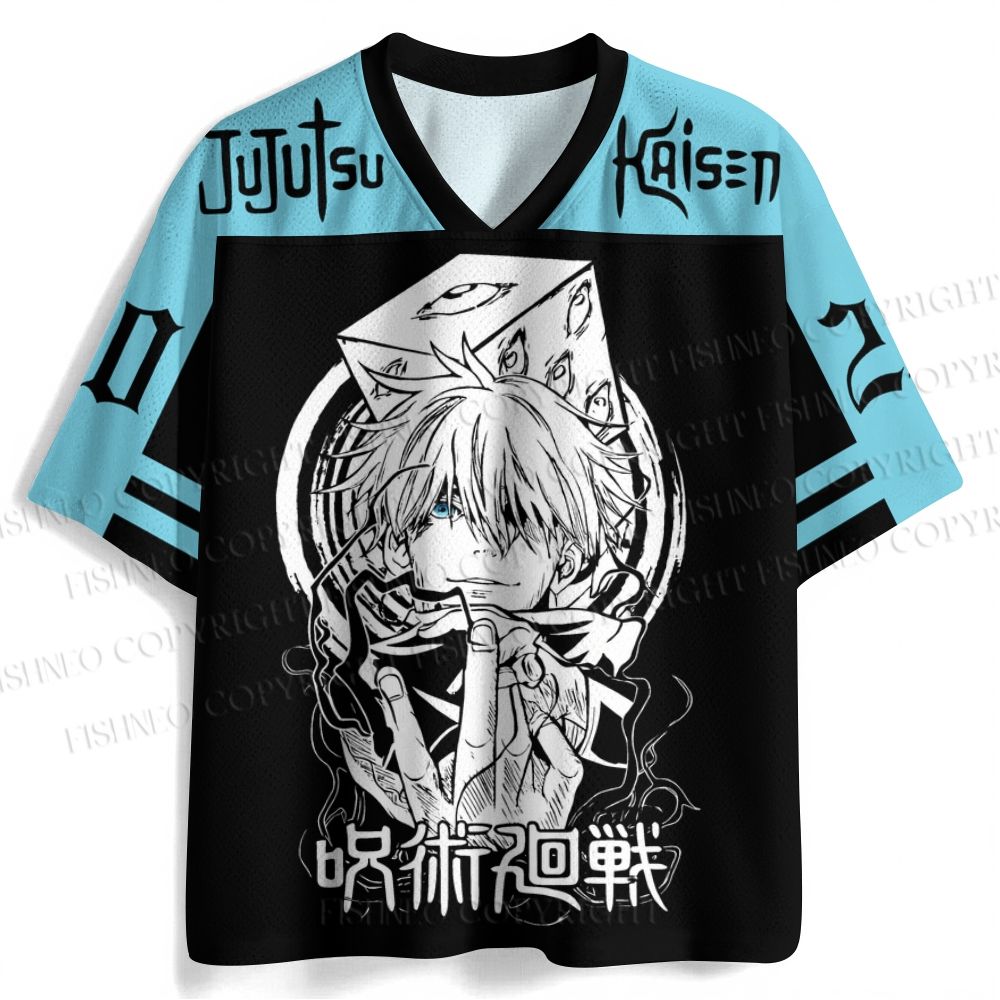 Jujutsu Kaisen Gojo Satoru Jersey Shirts
