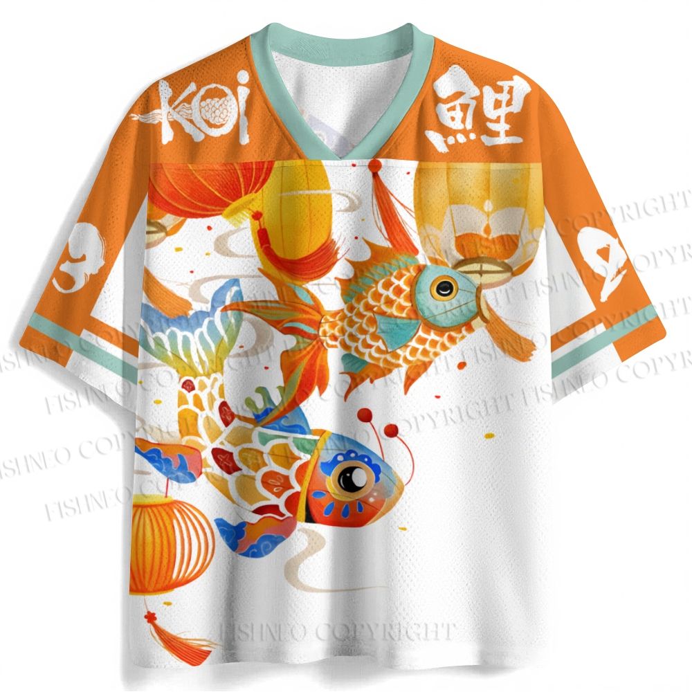 Japanese Carp Streamer Jersey Shirts