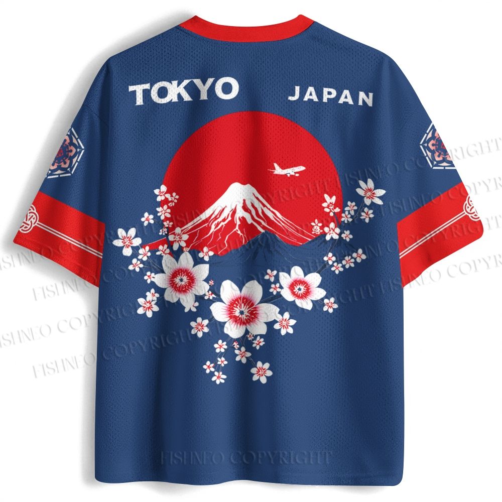 Japanese Geisha DJ Jersey Shirts