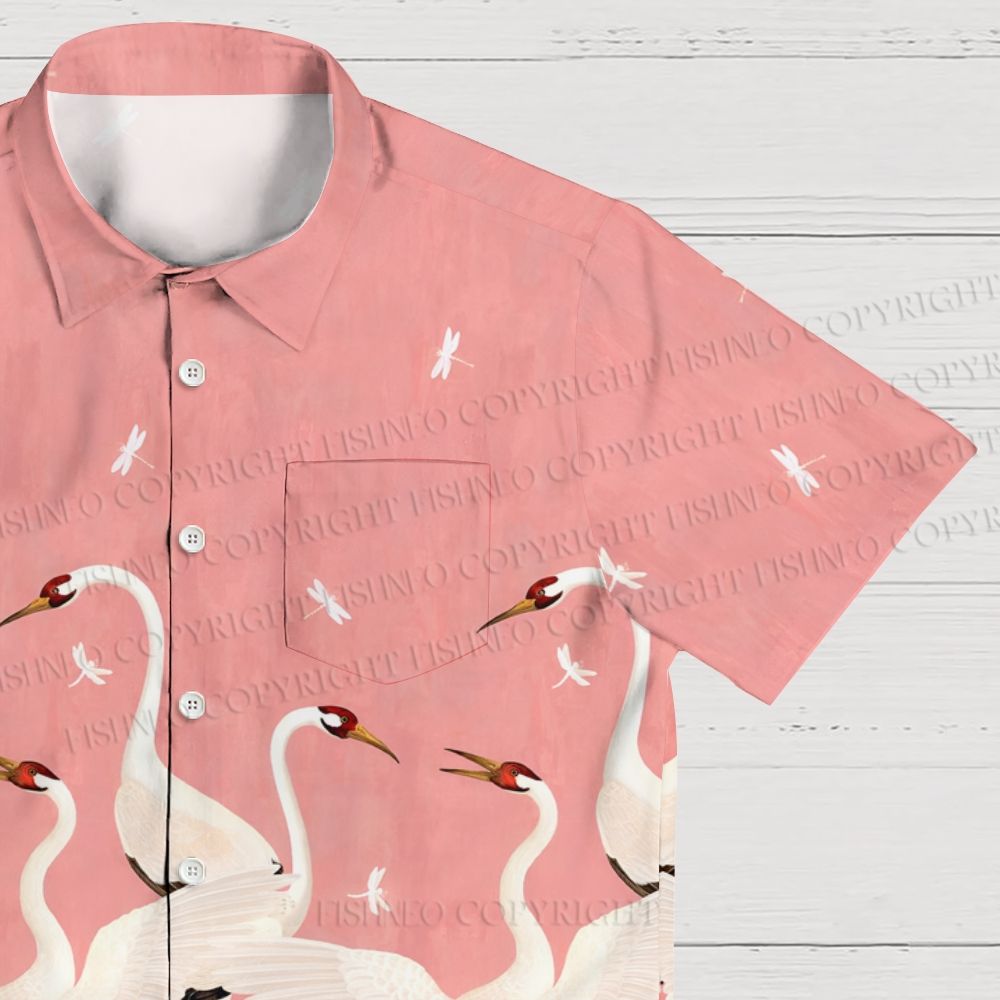 Cranes Hawaiian Shirt