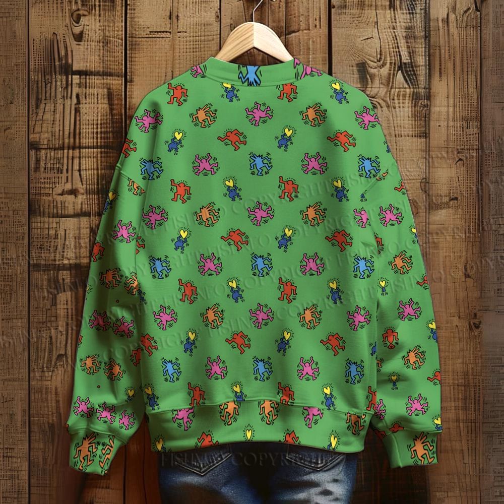 Keith Haring Dancing Figures Sweatshirt