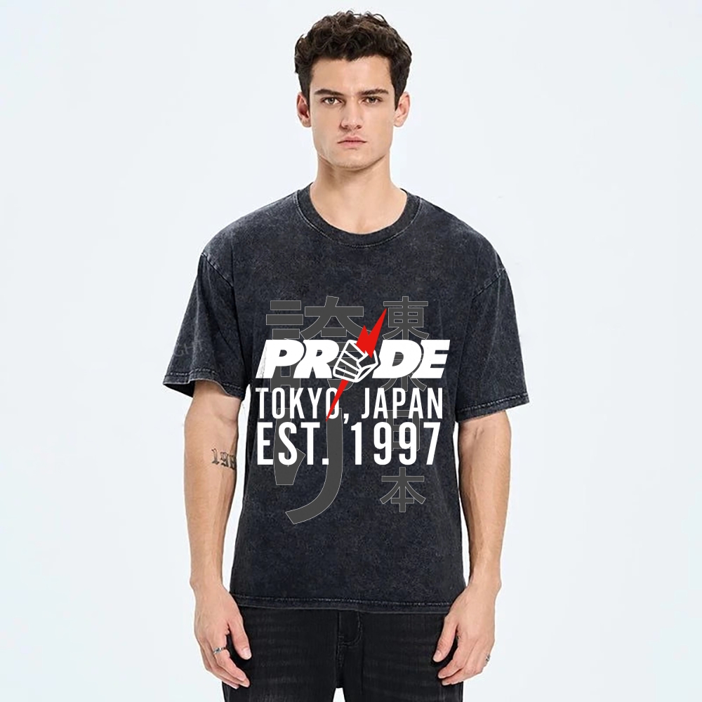 Pride FC Tokyo Japan Washed T-Shirt