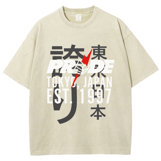 Pride FC Tokyo Japan Washed T-Shirt