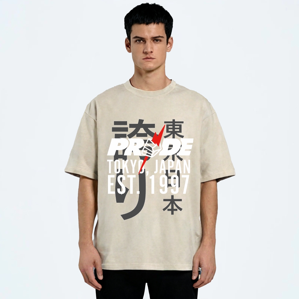 Pride FC Tokyo Japan Washed T-Shirt