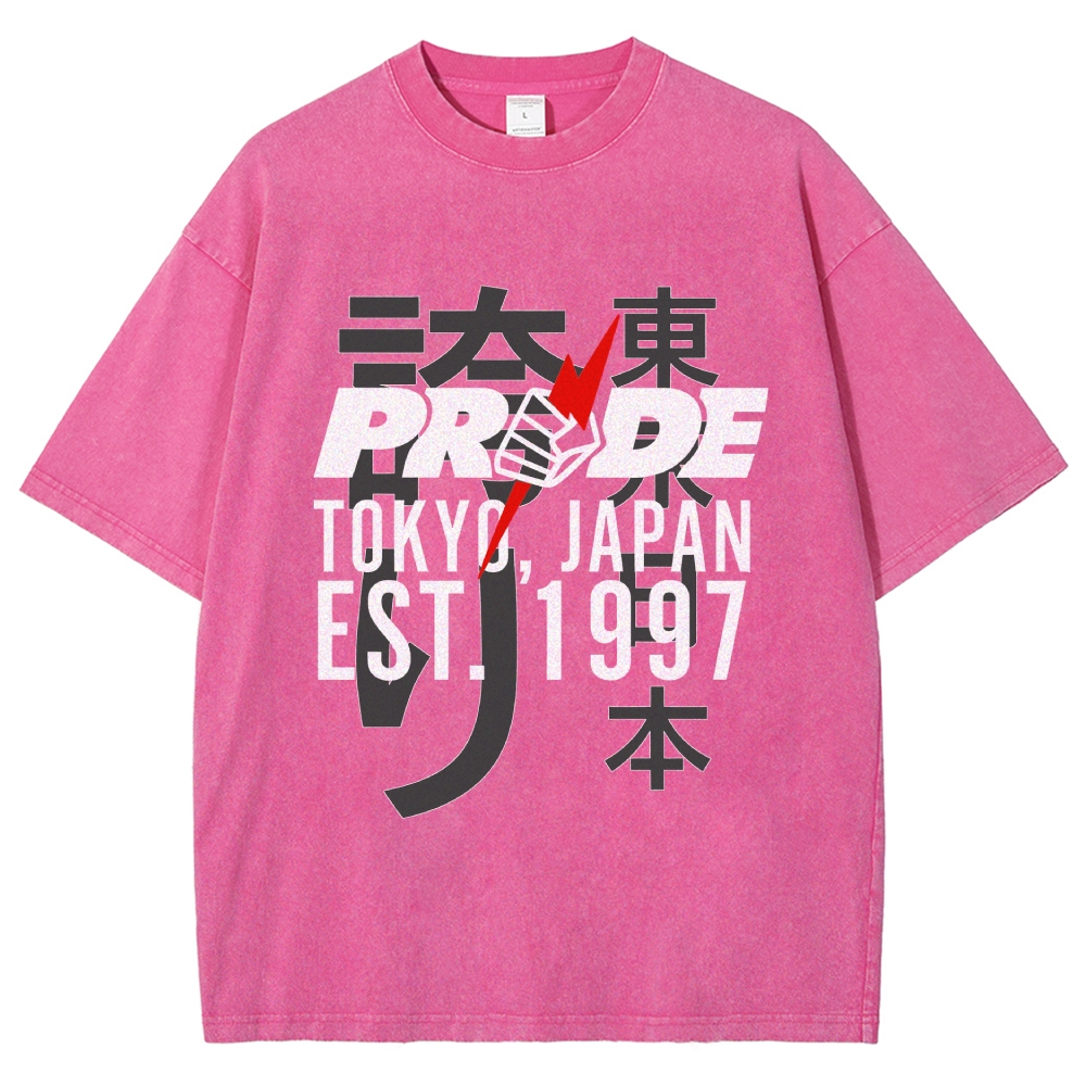 Pride FC Tokyo Japan Washed T-Shirt