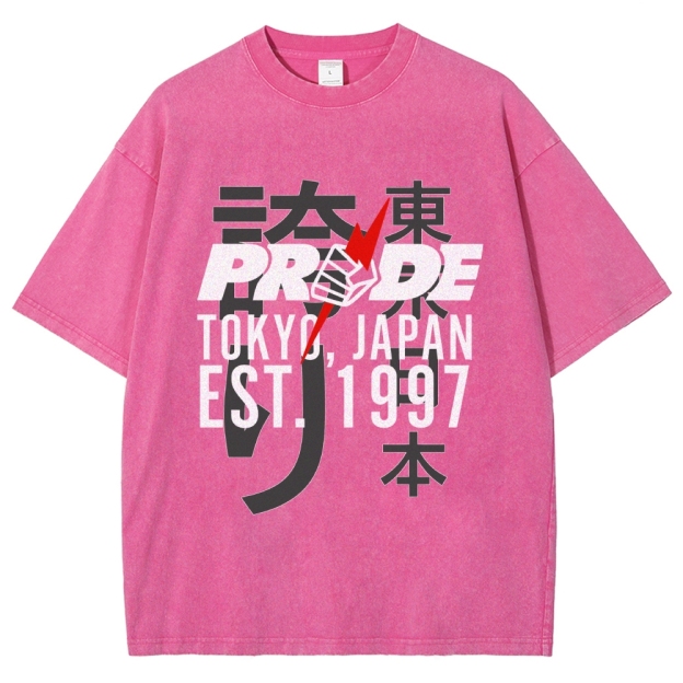 Pride FC Tokyo Japan Washed T-Shirt