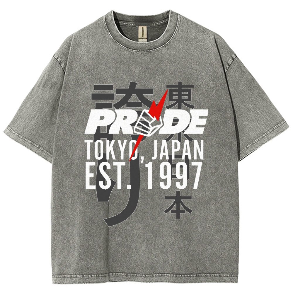 Pride FC Tokyo Japan Washed T-Shirt