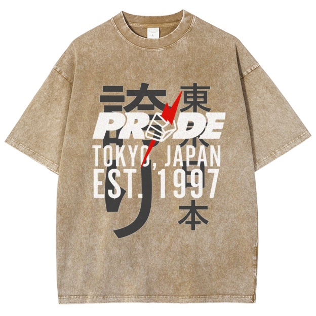 Pride FC Tokyo Japan Washed T-Shirt