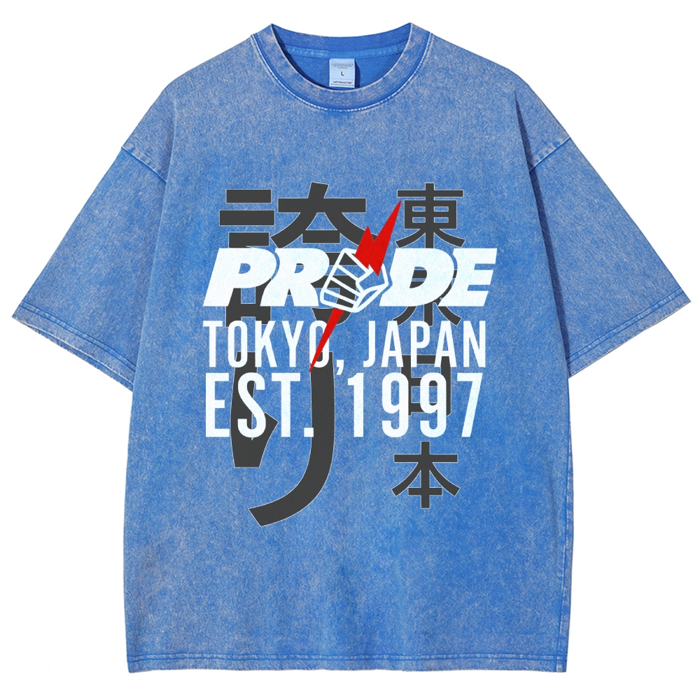 Pride FC Tokyo Japan Washed T-Shirt