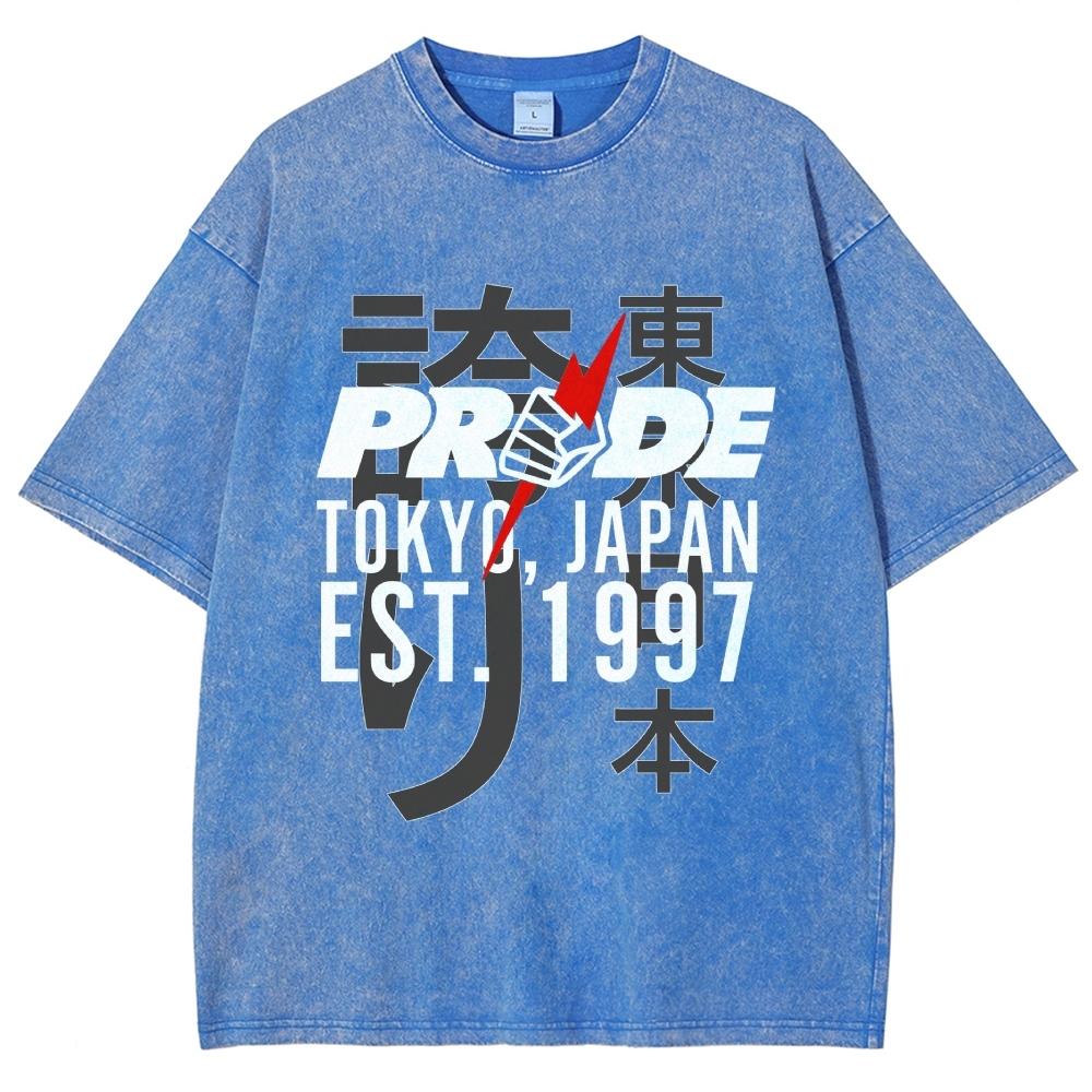 Pride FC Tokyo Japan Washed T-Shirt