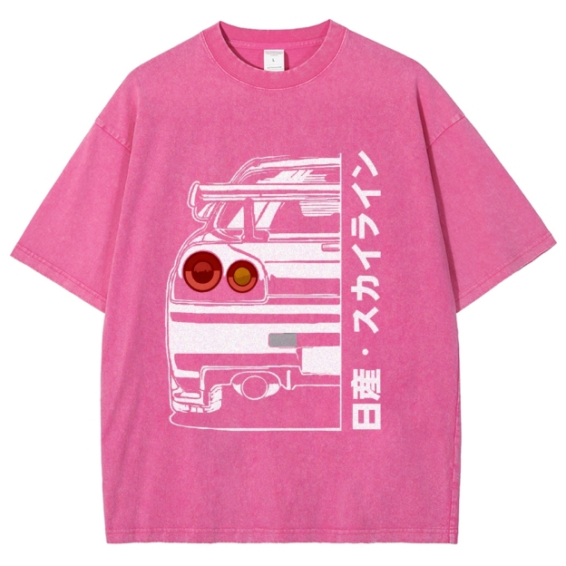 Nissan Skyline GTR R34 Washed T-Shirt