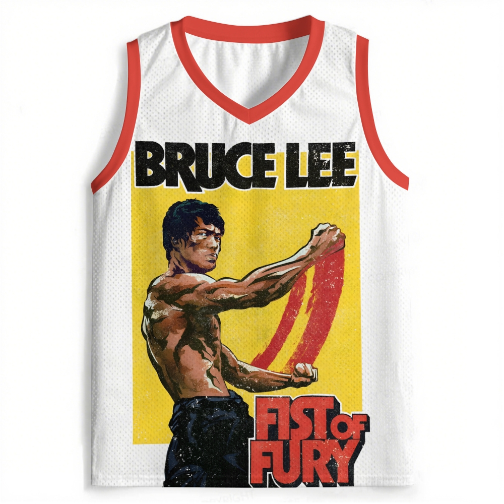 Bruce Lee Fist of Fury Jersey Tank
