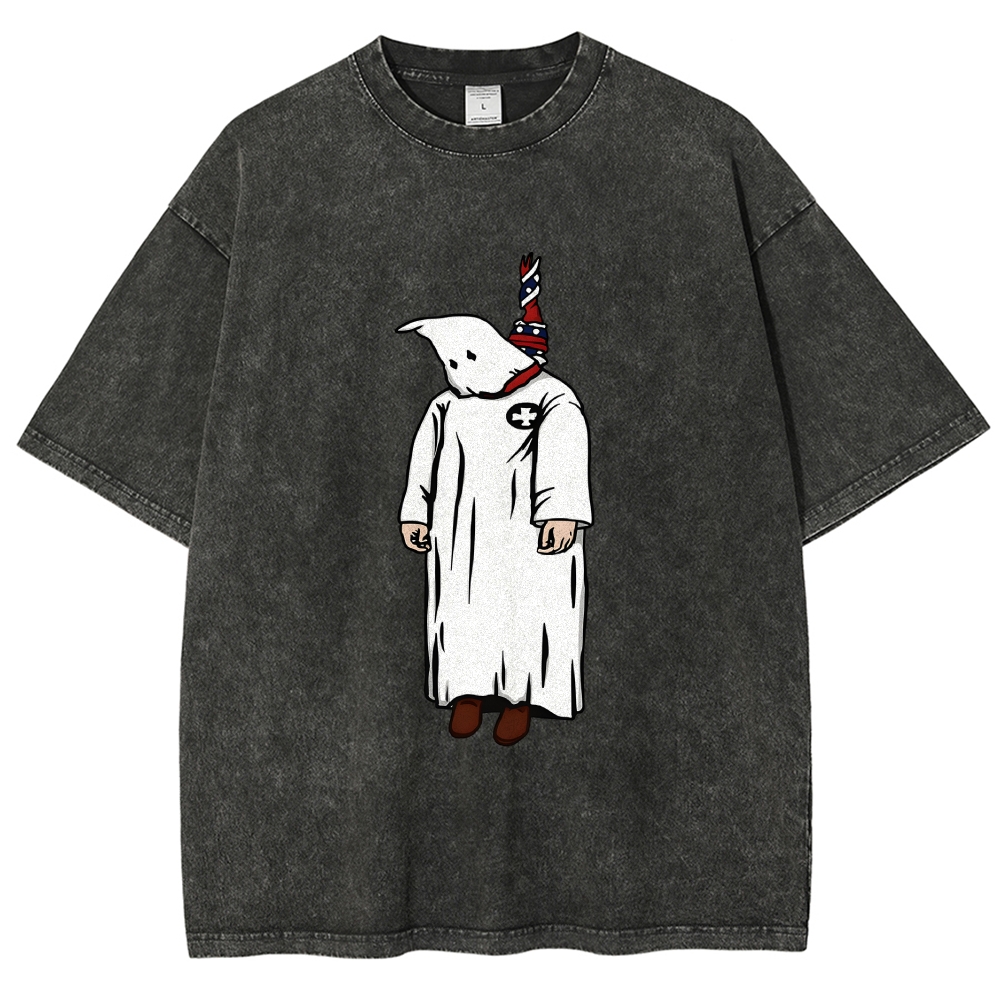 Kill The Klan Funny Washed T-Shirt