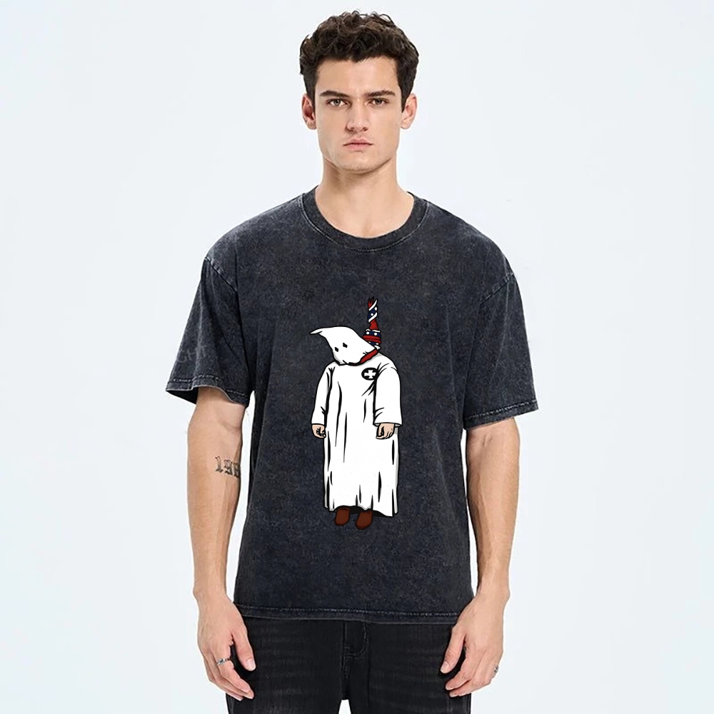 Kill The Klan Funny Washed T-Shirt